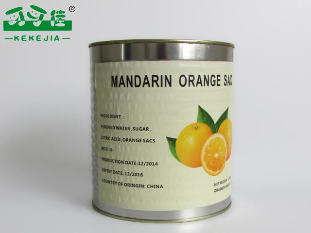 Mandarin Orange Sacs